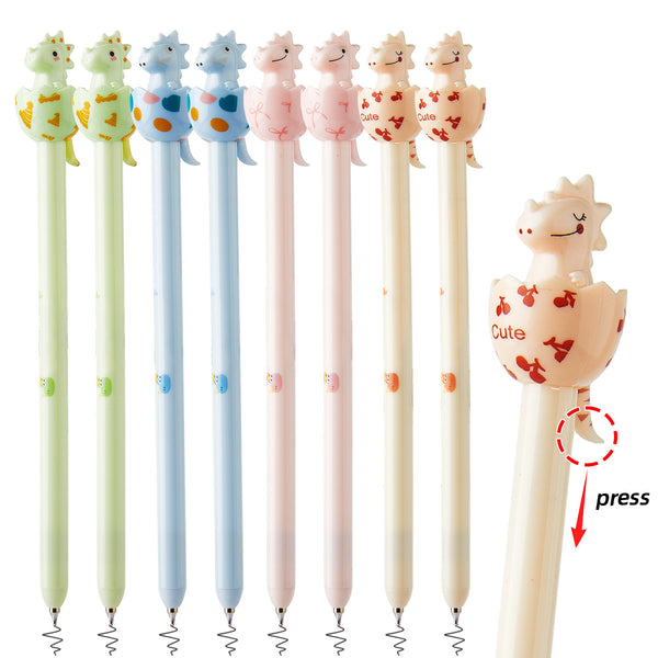 Cartoon Dinosaur Egg Gel Pen – Cute Design, 0.5mm for Students