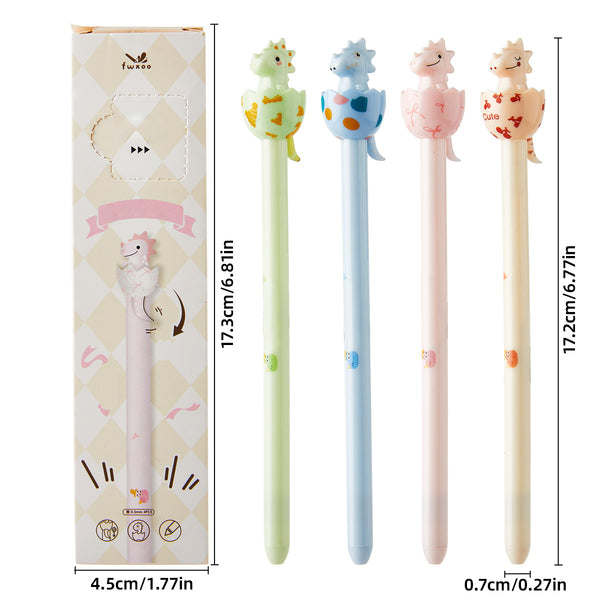 Cartoon Dinosaur Egg Gel Pen – Cute Design, 0.5mm for Students