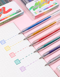 SHANDS-S678-8-Color Glitter Gel Pen
