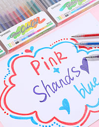 SHANDS-S678-8-Color Glitter Gel Pen
