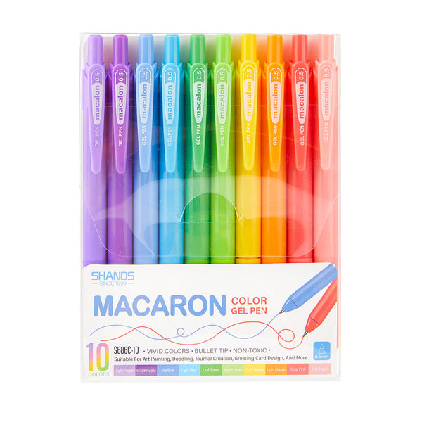 SHANDS-S686-10-Color-Gel Pen