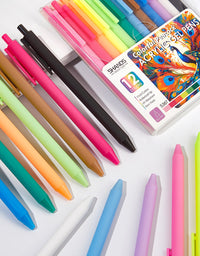 SHANDS-S367-12-Color-Acrylic Gel Pen
