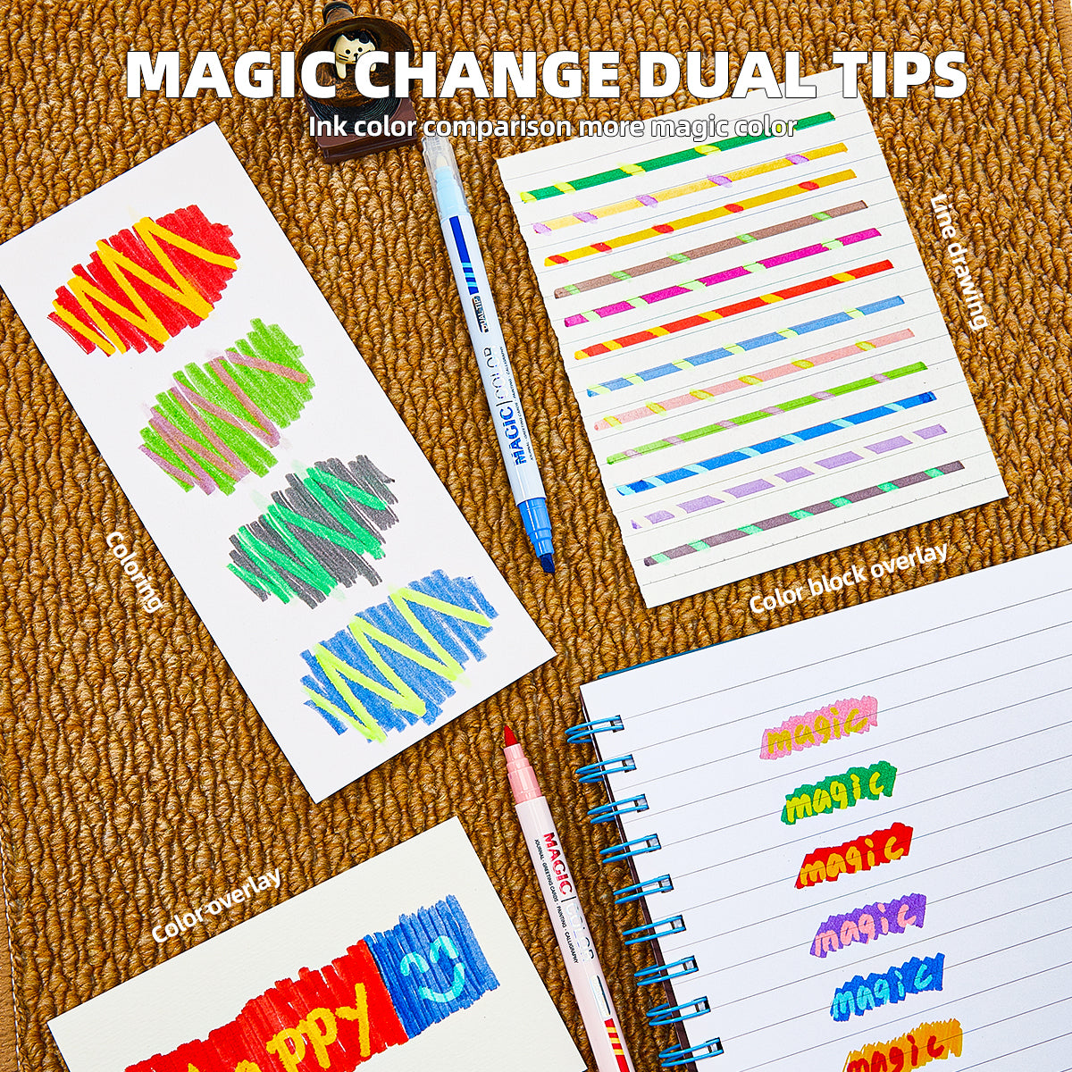 SHANDS-S325-12-Magic-Color Set