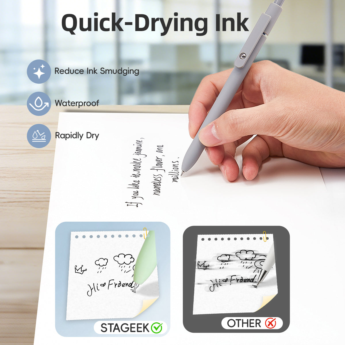 Startraveler-ZS12-5M-Aurora Gel Ink Pen-20 Bonus Refills