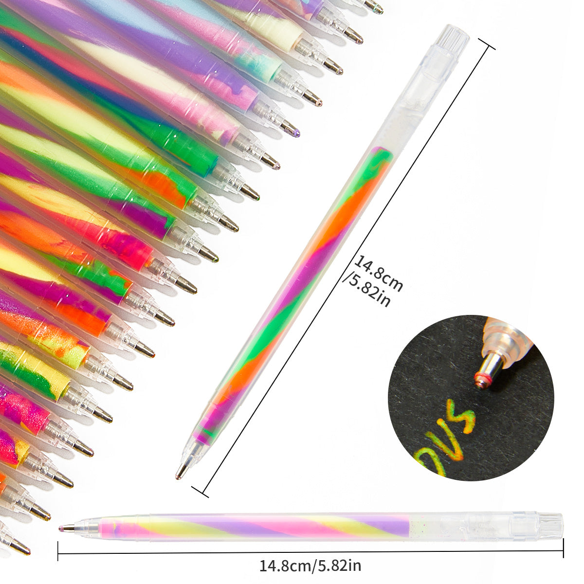 SHANDS-S368-18-Color Rainbow Magic Pen 18