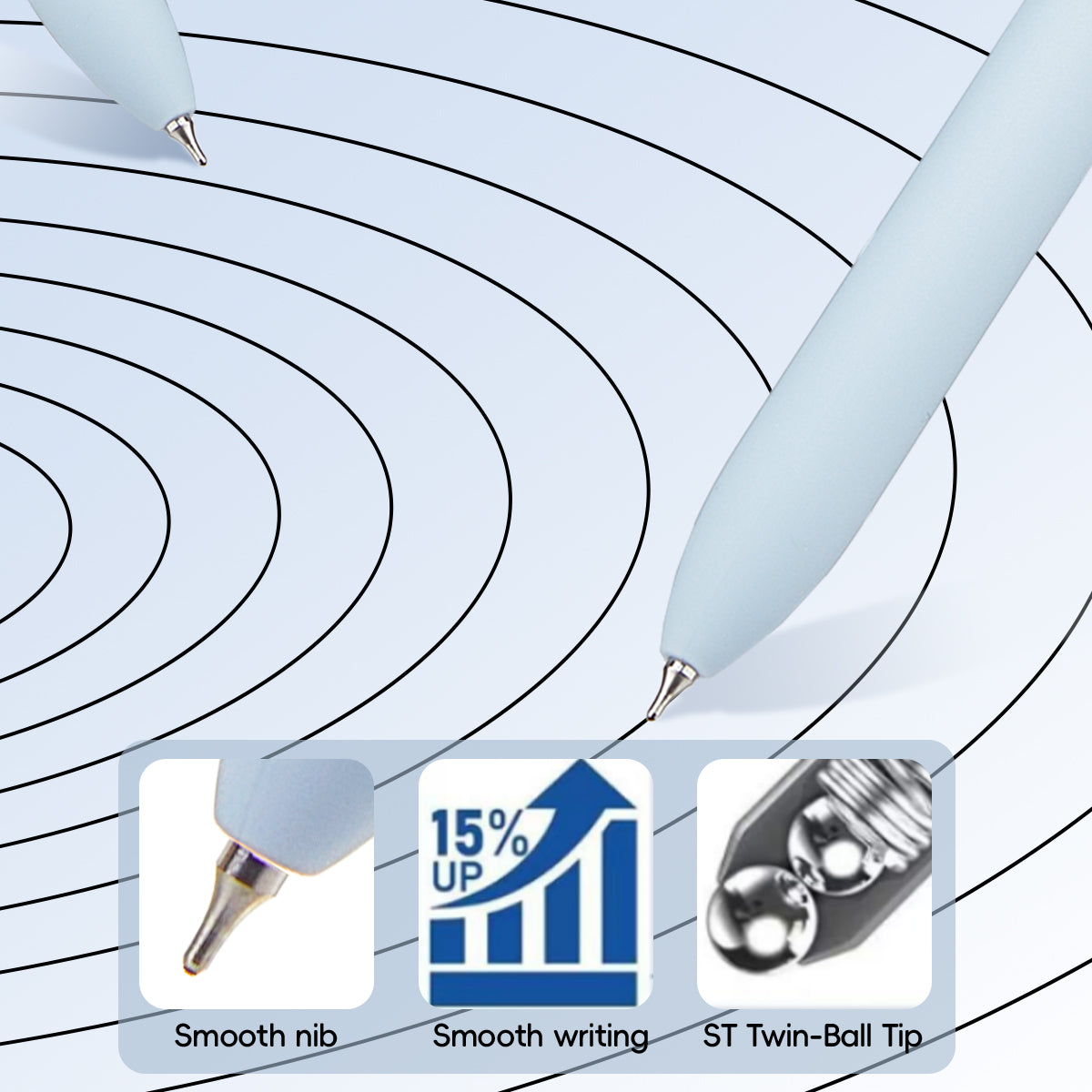 Startraveler-ZS12-5M-Aurora Gel Ink Pen-20 Bonus Refills