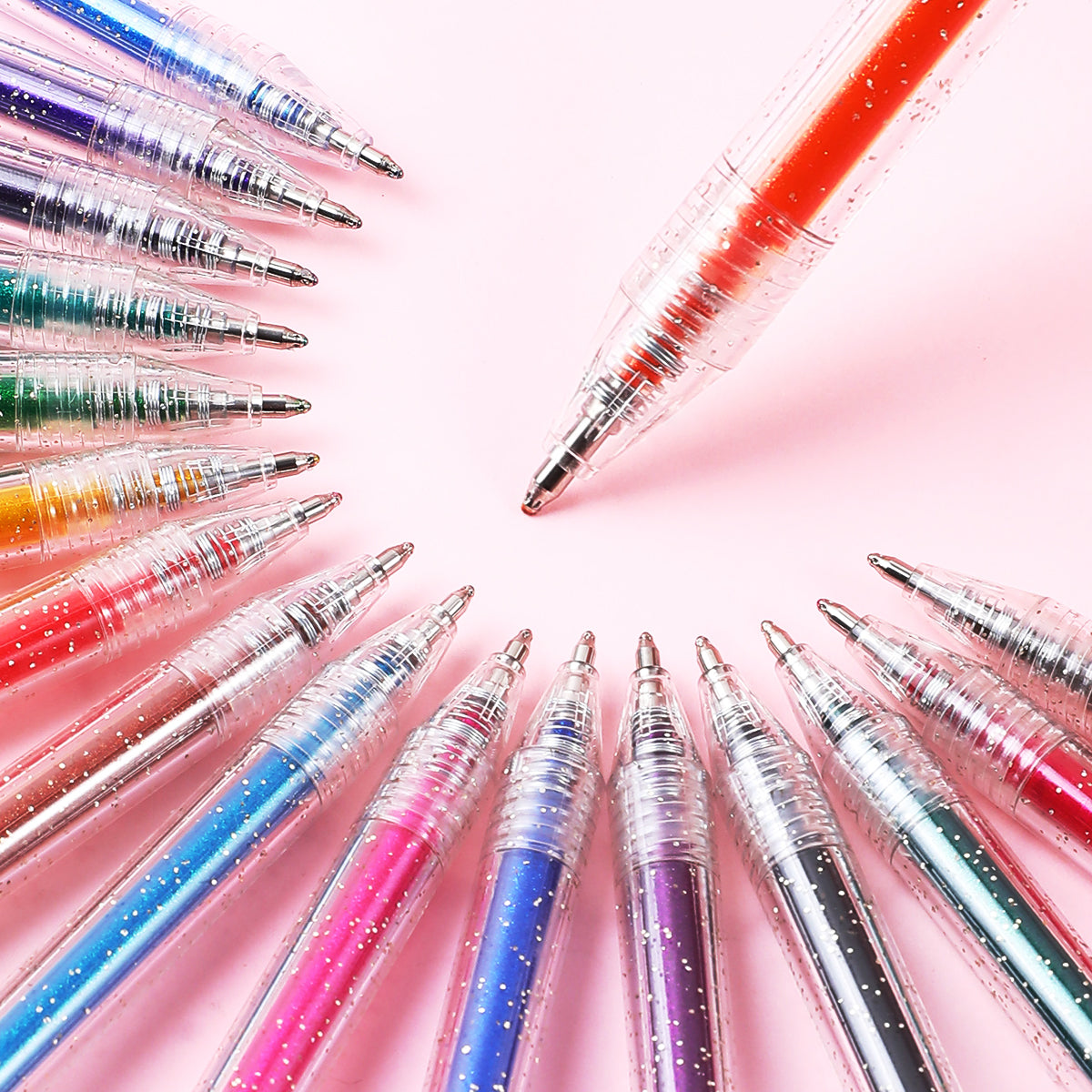 SHANDS-S678-8-Color Glitter Gel Pen